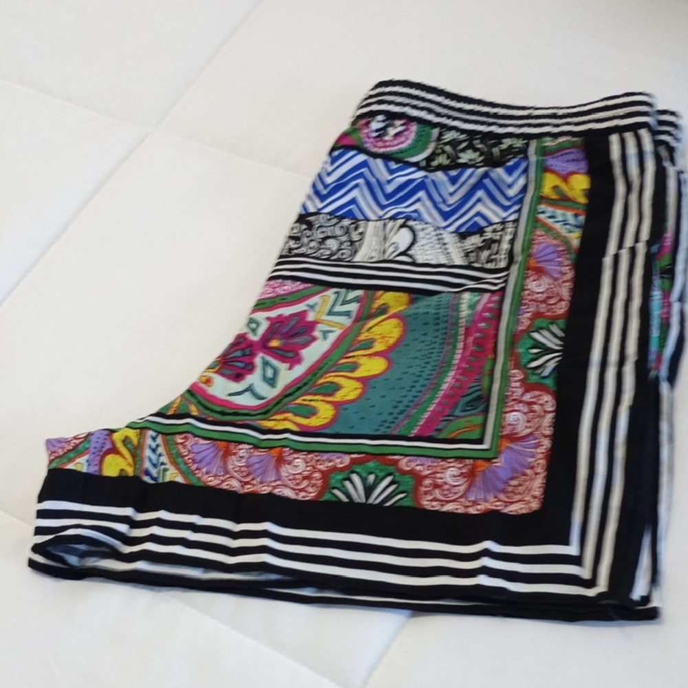 Anthropologie Multicolor High Waist Shorts